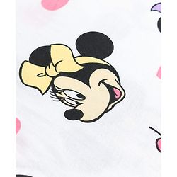 Babyhug Disney Single Jersey Knit Half Sleeves T-Shirts with Minnie Mouse Graphic Pack of 2 - Multicolor