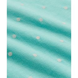 Babyhug 100% Cotton Knit Sleeveless Polka Dots Printed Slips Pack of 5 - Multicolor
