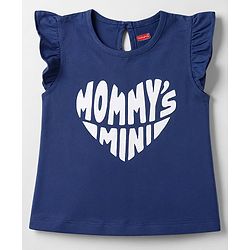 Babyhug Cotton Knit T-Shirt with Graphic Print Multi Color 6-9 Months