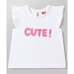 Babyhug 100% Cotton Knit Half Sleeves T-Shirts Hearts & Text Print Pack of 5 - Multicolour