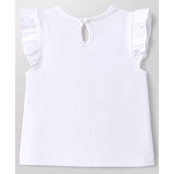 Babyhug 100% Cotton Knit Half Sleeves T-Shirts Hearts & Text Print Pack of 5 - Multicolour