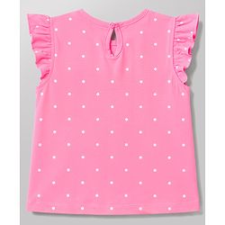 Babyhug 100% Cotton Knit T-Shirts with Text Graphics Multi Color 6-9 Months Pack of 2