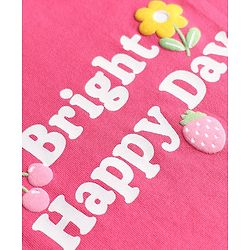 Babyhug Cotton Knit T-Shirts Half Sleeves with Graphics Multi Color 9-12 Months Pack of 2
