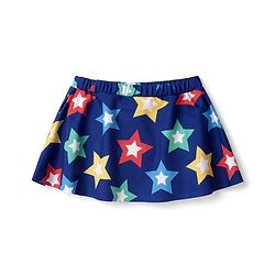 Babyhug Water Repellent Sleeveless Two Piece Swimsuit with Star Print - Navy Blue