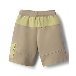 Babyhug Terry Knit Mid Thigh Solid Shorts - Multicolor