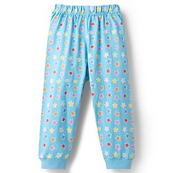 Babyhug Disney Single Jersey Knit Full Sleeves T-Shirt & Pyjama Night-Suit With Winnie The Pooh Print - Blue