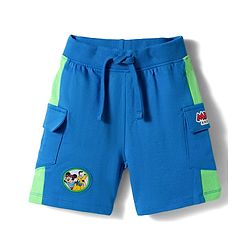 Babyhug Disney Single Jersey Knit Half Sleeves T-Shirt & Shorts Set with Mickey Mouse Graphic - Multicolor