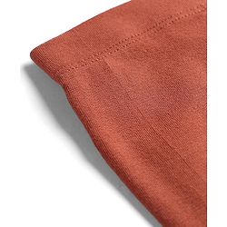 Babyhug Lycra Knit Full Length Solid Leggings - Rust Orange