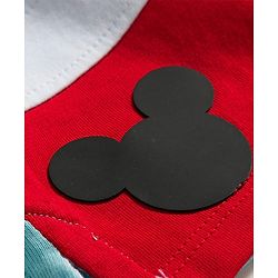 Babyhug Disney Single Jersey Knit Half Sleeves Polo T-Shirt with Mickey Mouse Graphics - Multicolor