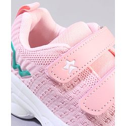 Cute Walk by Babyhug Velcro Closure Solid Color Sneaker - Pink