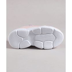 Cute Walk by Babyhug Velcro Closure Foil Printed Sneaker Shoes - Pink