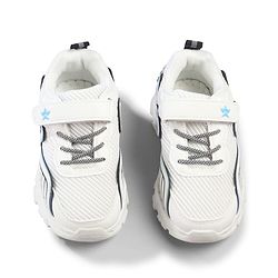 Cute Walk by Babyhug Velcro Closure Solid Sneaker Shoes - White