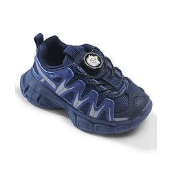 Cute Walk by Babyhug Slip On Solid Sneaker Shoes - Blue