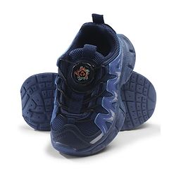 Cute Walk by Babyhug Slip On Solid Sneaker Shoes - Blue