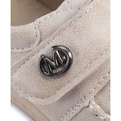 Cute Walk by Babyhug Velcro Closure Formal & Party Wear Shoes - Beige