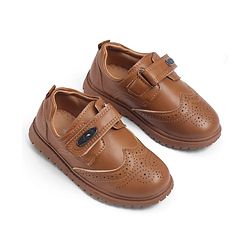 Cute Walk by Babyhug Velcro Closure Formal & Party Wear Shoes - Brown