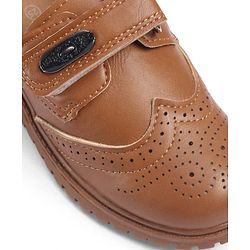 Cute Walk by Babyhug Velcro Closure Formal & Party Wear Shoes - Brown