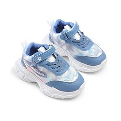 Cute Walk by Babyhug Velcro Closure Solid Sneaker Shoes - Blue