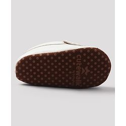 Cute Walk by Babyhug Slip On Solid Booties - White