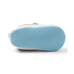 Cute Walk by Babyhug Velcro Closure Solid Booties - Blue