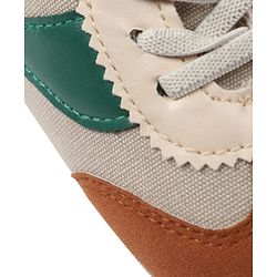 Cute Walk by Babyhug Lace Up Solid Booties - Brown