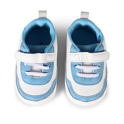 Cute Walk by Babyhug Velcro Closure Dino Printed Booties - Black