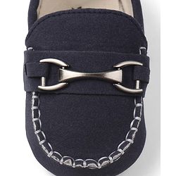 Cute Walk by Babyhug Slip On Solid Booties - Navy Blue