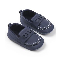 Cute Walk by Babyhug Slip On Solid Booties - Brown