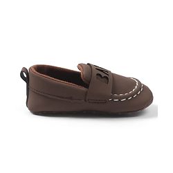 Cute Walk by Babyhug Slip On Solid Booties - Brown