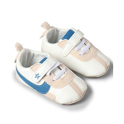 Cute Walk by Babyhug Velcro Closure Solid Booties - Blue