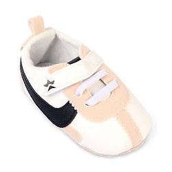 Cute Walk by Babyhug Velcro Closure Solid Booties - Blue