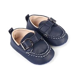 Cute Walk by Babyhug Velcro Closure Solid Booties - Brown