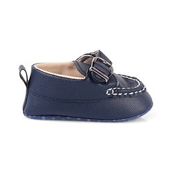 Cute Walk by Babyhug Velcro Closure Solid Booties - Brown