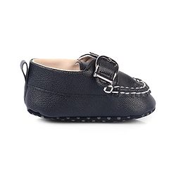 Cute Walk by Babyhug Velcro Closure Solid Booties - Brown