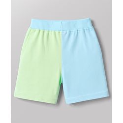 Babyhug Single Jersey Knit Half Sleeves Cut N Sew T-Shirt & Shorts Set - Multicolor