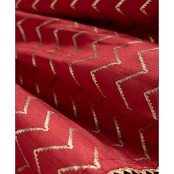 Babyhug Cotton Woven Sleeveless Printed Lehenga Choli Set With Dupatta & Lace Detailing - Maroon