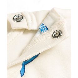 Babyhug Cotton Knit Full Sleeves T-Shirt & Pyjama Co-ord Night Suit With Shark Print - Light Grey