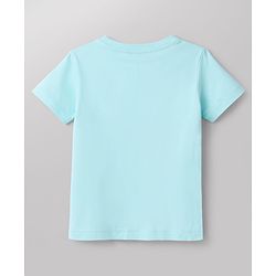 Babyhug Cotton Knit T-Shirt with Graphic Print Half Sleeves Round Neck Multi Color 6-9 Months