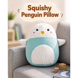 Babyhug Height 40cm Squishy Mouse Plush Pillow Ultra-Soft Cuddly Cushion Toy for Kids | Huggable Plush Pillow for Sleep & Play | Lightweight & Cozy | Nursery Decor & Gifting | Super Soft | BIS