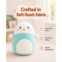 Babyhug Height 40cm Squishy Mouse Plush Pillow Ultra-Soft Cuddly Cushion Toy for Kids | Huggable Plush Pillow for Sleep & Play | Lightweight & Cozy | Nursery Decor & Gifting | Super Soft | BIS