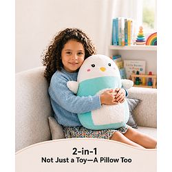 Babyhug Height 40cm Squishy Mouse Plush Pillow Ultra-Soft Cuddly Cushion Toy for Kids | Huggable Plush Pillow for Sleep & Play | Lightweight & Cozy | Nursery Decor & Gifting | Super Soft | BIS
