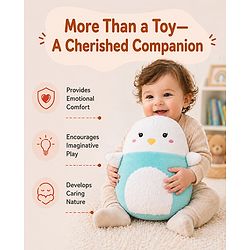 Babyhug Height 40cm Squishy Mouse Plush Pillow Ultra-Soft Cuddly Cushion Toy for Kids | Huggable Plush Pillow for Sleep & Play | Lightweight & Cozy | Nursery Decor & Gifting | Super Soft | BIS