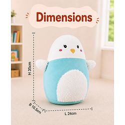 Babyhug Height 40cm Squishy Mouse Plush Pillow Ultra-Soft Cuddly Cushion Toy for Kids | Huggable Plush Pillow for Sleep & Play | Lightweight & Cozy | Nursery Decor & Gifting | Super Soft | BIS
