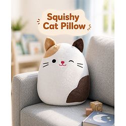 Babyhug Height 40cm Squishy Mouse Plush Pillow Ultra-Soft Cuddly Cushion Toy for Kids | Huggable Plush Pillow for Sleep & Play | Lightweight & Cozy | Nursery Decor & Gifting | Super Soft | BIS