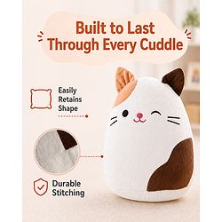 Babyhug Height 40cm Squishy Mouse Plush Pillow Ultra-Soft Cuddly Cushion Toy for Kids | Huggable Plush Pillow for Sleep & Play | Lightweight & Cozy | Nursery Decor & Gifting | Super Soft | BIS