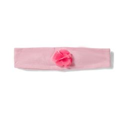 Babyhug Single Jersey Knit Half Sleeves Polka Dot Printed Frock With Bloomer & Headband - Pink