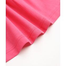Babyhug 100% Cotton Frill Sleeve 5 Frocks and Dresses India 9-12m Fuschia
