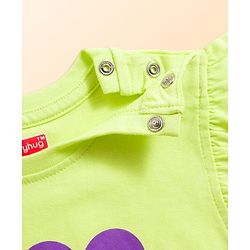Babyhug 100% Cotton Knit T-Shirts with Graphics Pack of 3 Multi Color 6-9 Months