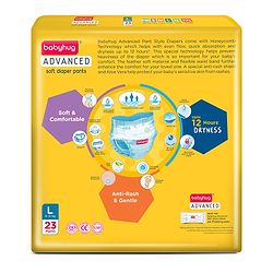 Babyhug Advanced Pant Style Diaper Large (L) Size 23 Pcs Pack of 2