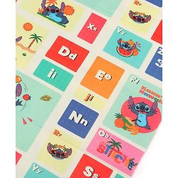 Babyhug Disney Reversible Learning & Play Floor Mat - Mickey & Stitch Theme| 180x150 cm| Dense 8mm Thickness|Waterproof Foam|Crawling & Baby Massage Mat| Foldable & Portable| BIS Certified| 04 Years